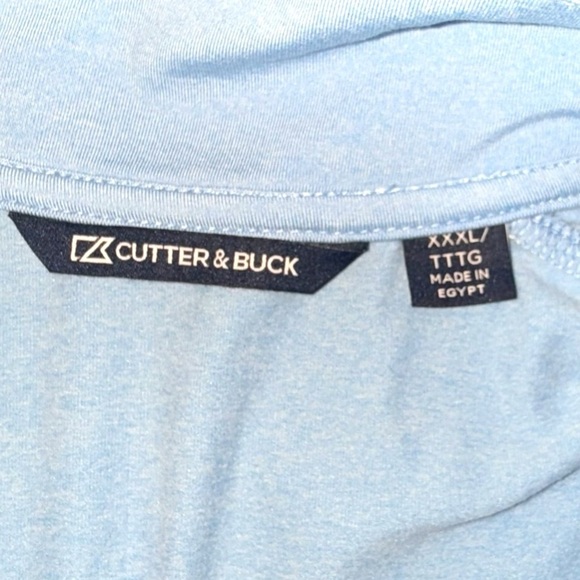 CUTTER & BUCK Tampa Bay Rays Women's Raglan Full-Zip Jacket - Light Blue XXXL - Picture 9 of 14